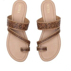 Myra Bag Brown Sandals